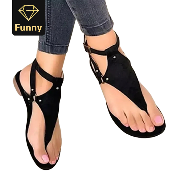 2021 High quality Women Sandals Outdoor Beach Flip-flop Sandals Women Flats Casual Sandals