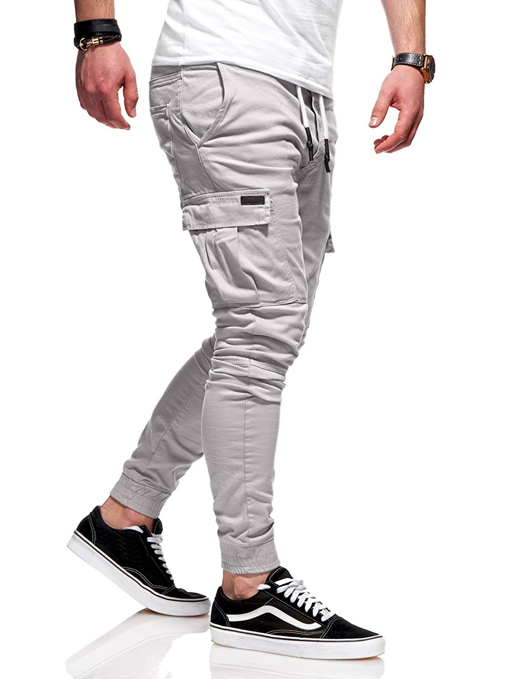 2021 High quality Men Pants New Fashion Casual  Jogger Pants  Fitness Bodybuilding Gyms Pants Sweatpants Trousers