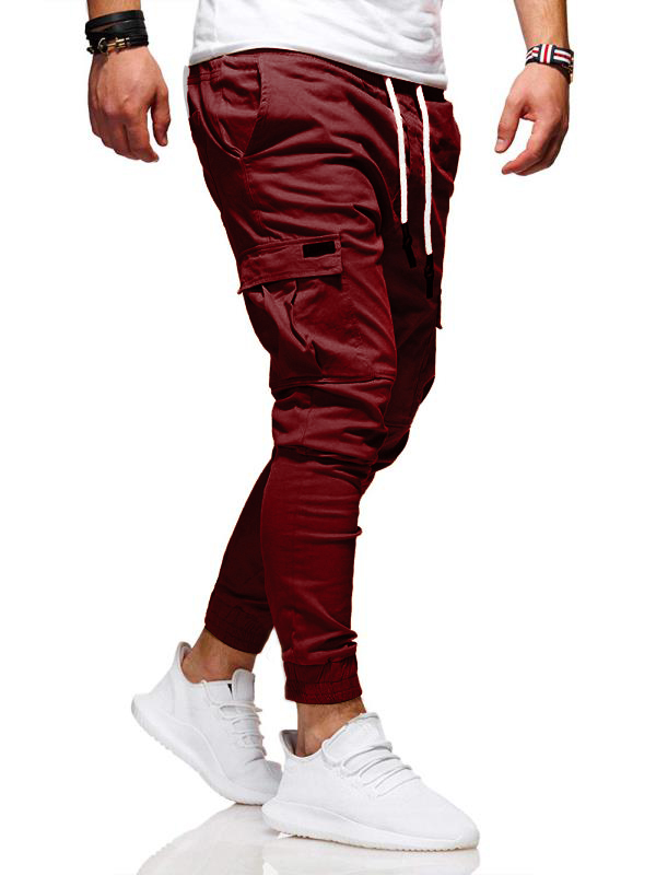 2021 High quality Men Pants New Fashion Casual  Jogger Pants  Fitness Bodybuilding Gyms Pants Sweatpants Trousers