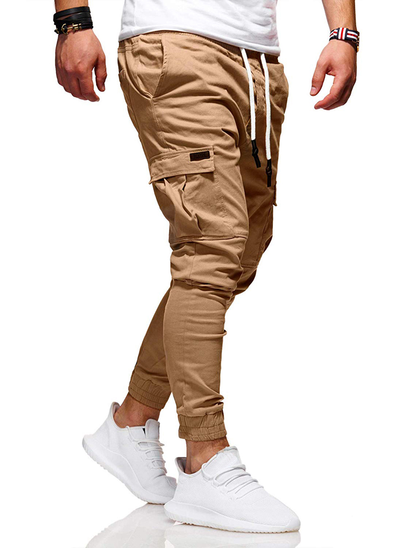 2021 High quality Men Pants New Fashion Casual  Jogger Pants  Fitness Bodybuilding Gyms Pants Sweatpants Trousers