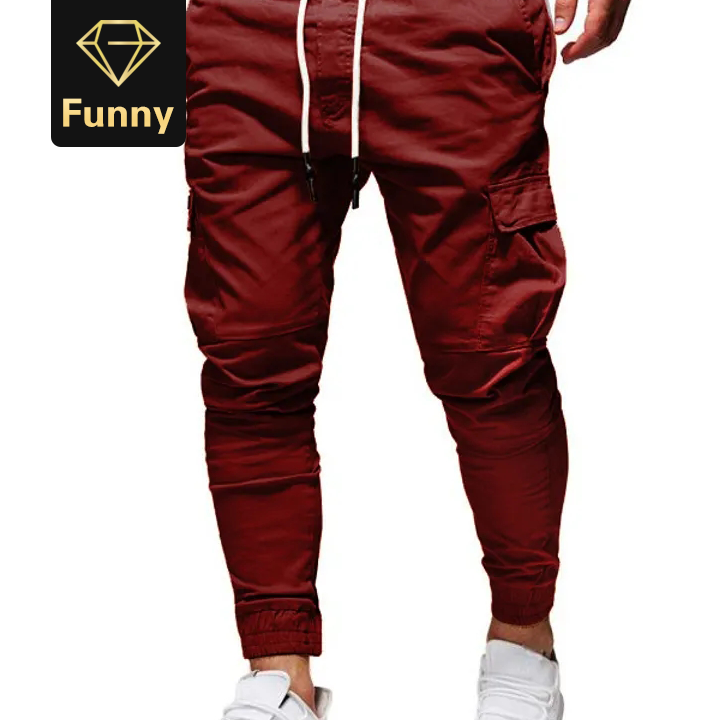 2021 High quality Men Pants New Fashion Casual  Jogger Pants  Fitness Bodybuilding Gyms Pants Sweatpants Trousers