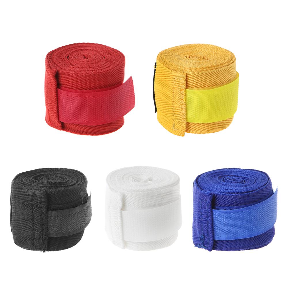 2021 High quality Cotton Bandage Boxing Wrist Bandage Hand Wrap Combat Protect Boxing Gloves