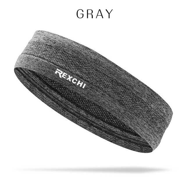 2021 High quality Elastic Sweatband Headband Anti-Slip Women Men Breathable Fitness Yoga Volleyball Hair Band