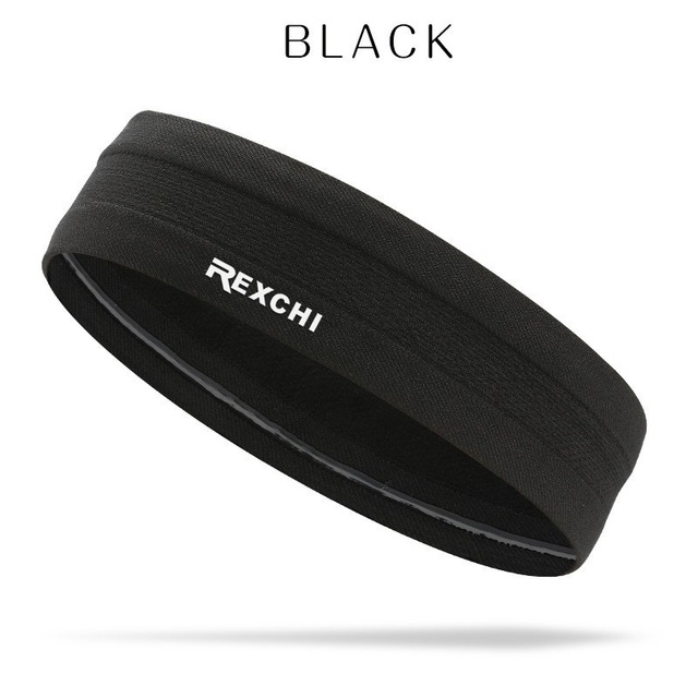 2021 High quality Elastic Sweatband Headband Anti-Slip Women Men Breathable Fitness Yoga Volleyball Hair Band