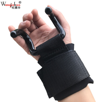 2021 High quality Movement gloves Gym Weight Lifting Hook Hand-Bar Lifting Straps Wrist Straps Glove Weightlifting