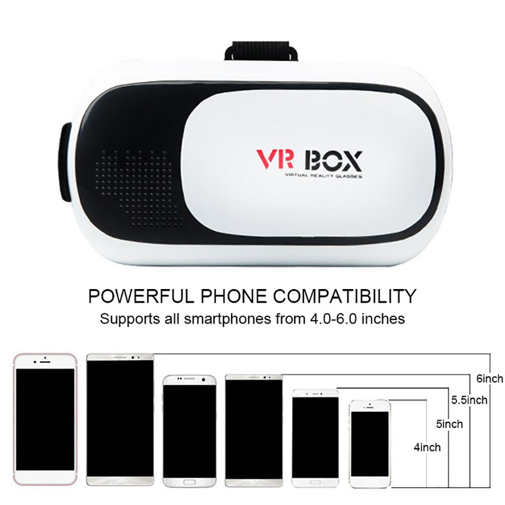 2021 High quality Portable 4.7-6inch Mobile Phone VR Glasses Box Goggles Support Myopia Users Within 600 Degree