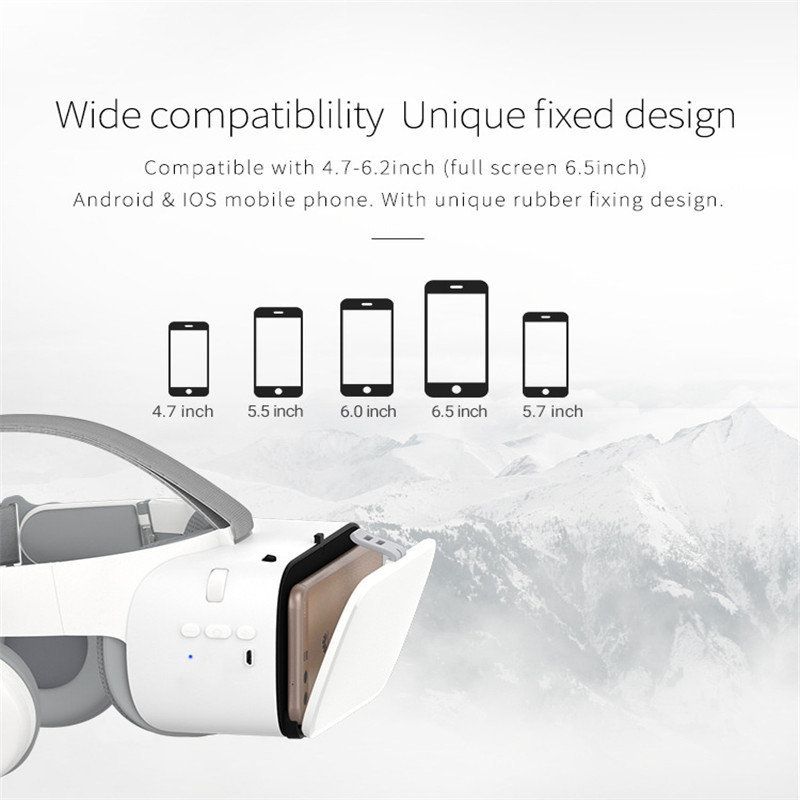 2021 High quality Bobovr Z6 VR 3D Glasses Virtual Reality Mini Cardboard Headsets BOBO VR For 4 - 6 Inch Smartphone