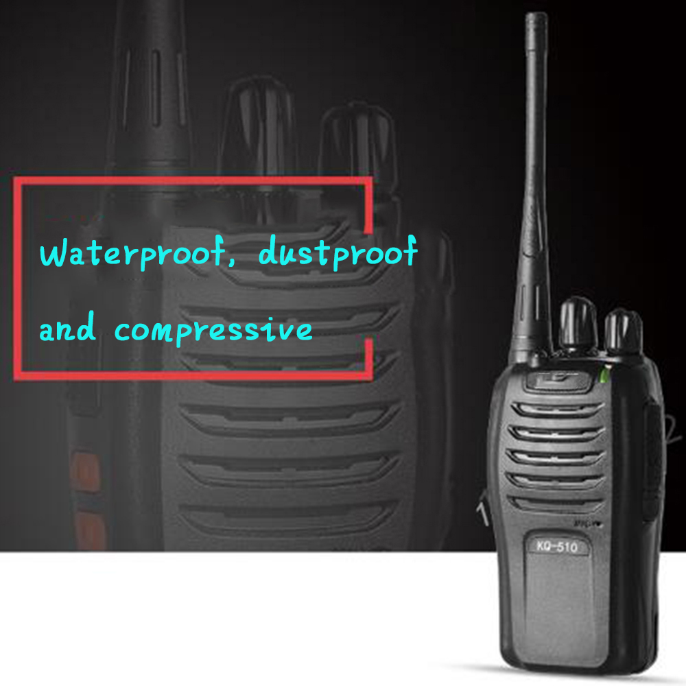 2021 High quality 2PCS Walkie Talkie Two-Way Radio Station Transceiver Communicator USB Charging Walkie-Talkie BF666S