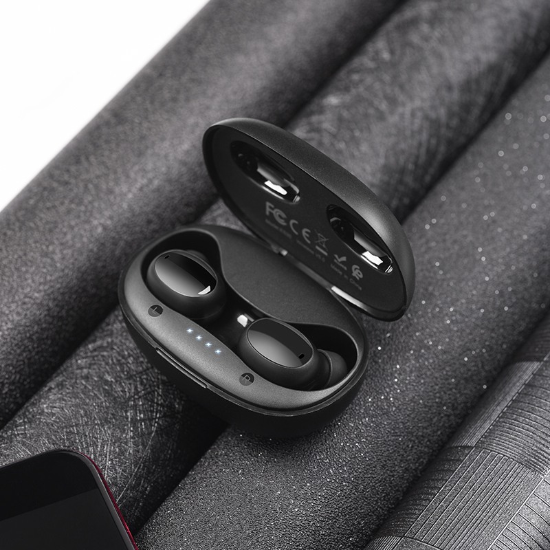 2021 High quality HOCO ES35 TWS Wireless Earpiece Bluetooth 5.0 Earphones sport Earbuds With Mic For iPhone 11 Pro