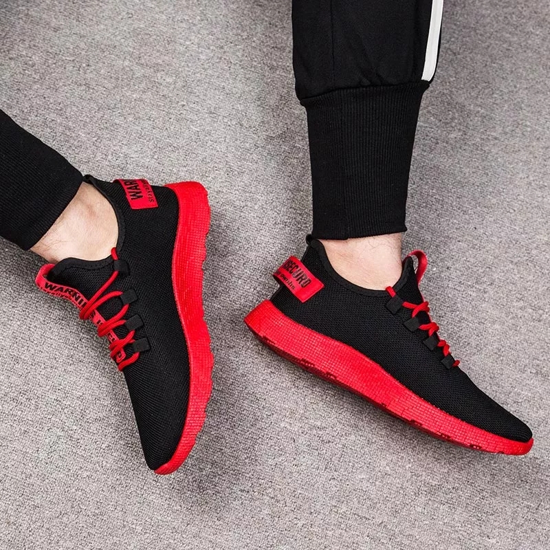 2021 High quality Comfort Men Running Shoes Sports Men's Sport Shoes Jogging Black Sneakers Man Trainers Male Summer