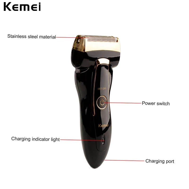 2021 High quality Kemei Men Electric Trimmer  Electric Shaver Men Beard Trimmer Men Shaving Machine shaver