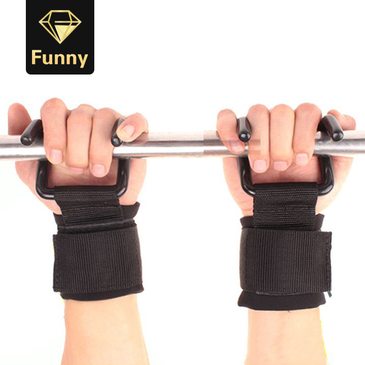 2021 High quality Movement gloves Gym Weight Lifting Hook Hand-Bar Lifting Straps Wrist Straps Glove Weightlifting