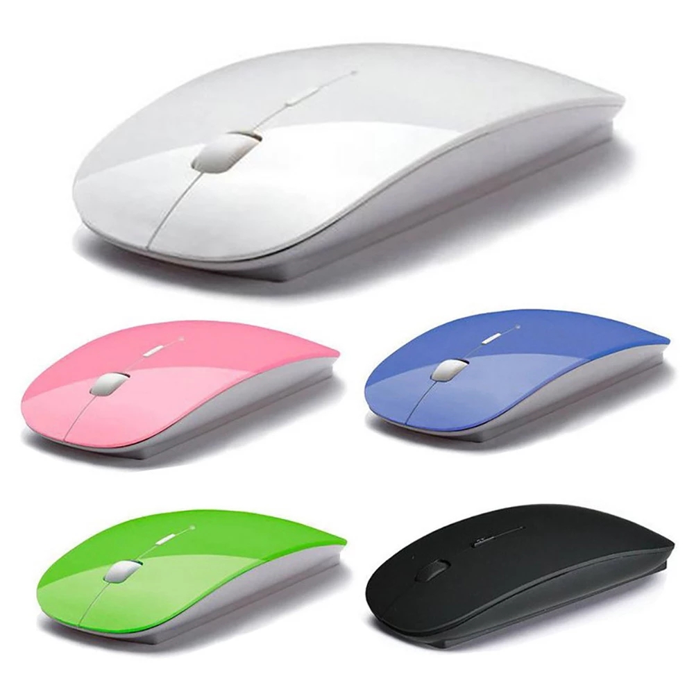Wireless Dual Mode 2 In 1 Cordless Bluetooth 5.0 + 2.4Ghz Mouse Ergonomic Portable Optical Mice
