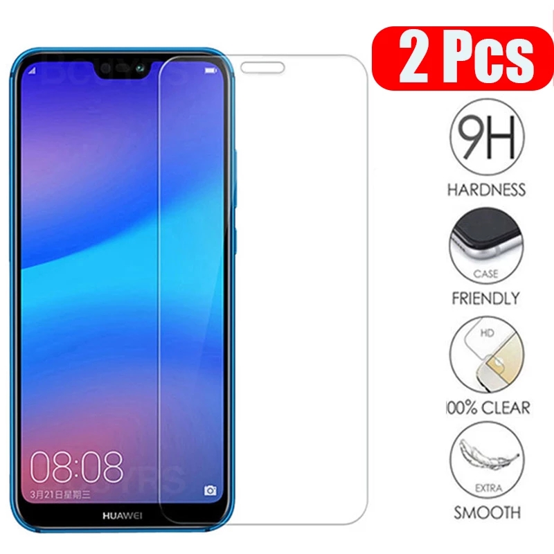 2021 High quality Huawei P20 P30 P40 Lite Screen Protector Glass For Huawei P20 P20 Pro Honor 9 10 Lite Honor 8X 9X