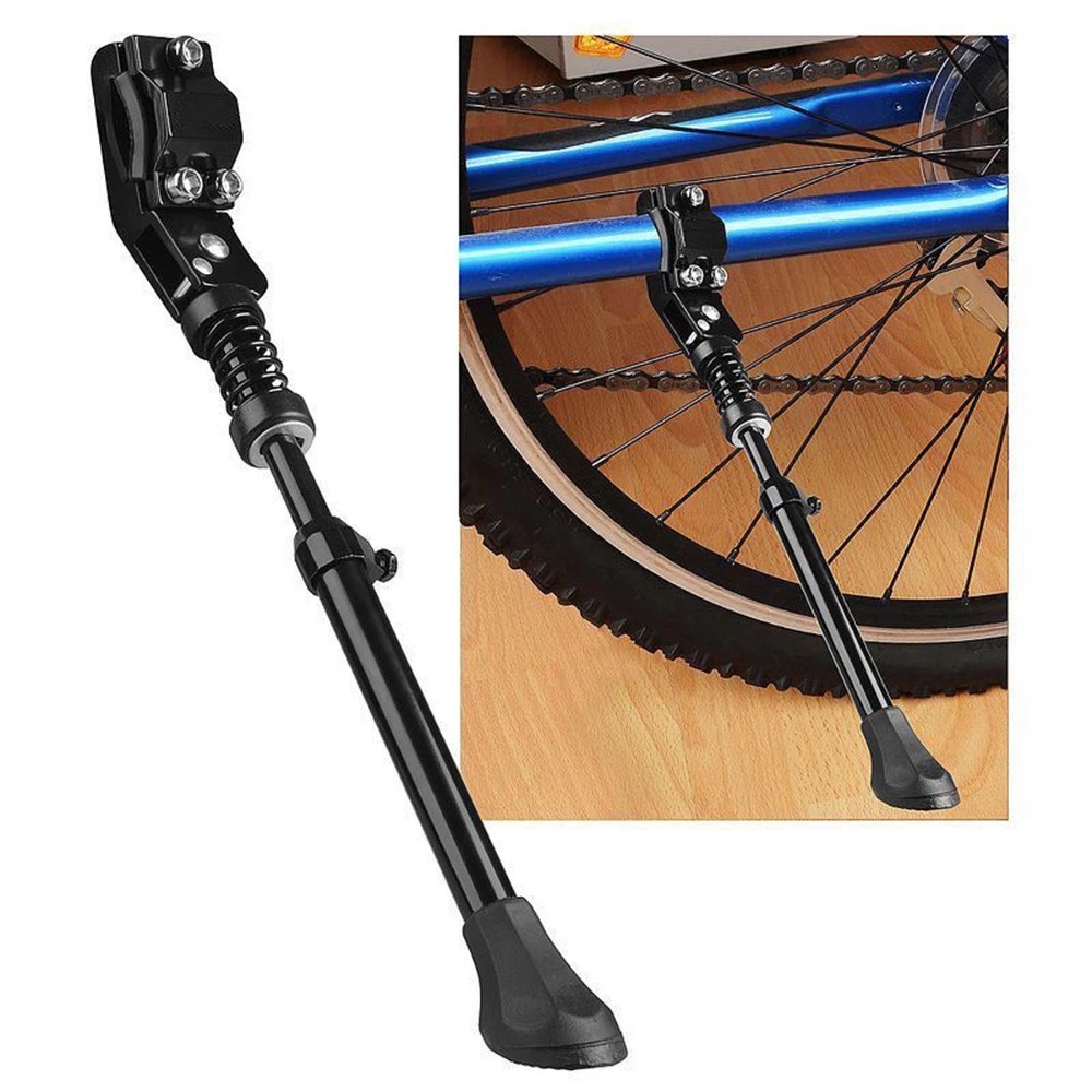 2021 High quality NEW Adjustable Bicycle Kickstand Mountain Bike Side Rear Kick Stand Bicycle Accessories dropshipping
