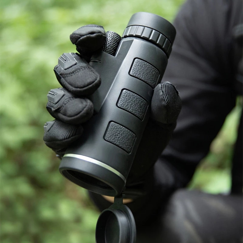 2021 High quality Telescope Monocular Light Night Vision Binoculars Military Telescope with Smart Phone Holder