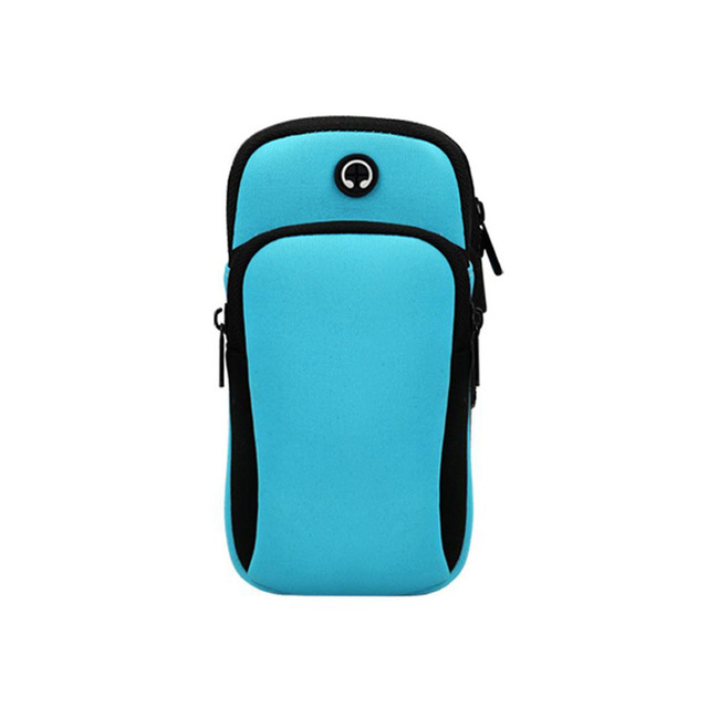 2021 High quality arm bag men and women Hiking Cell Strap Pocket Running Hand Bag Mini Outdoor Wrist Bag