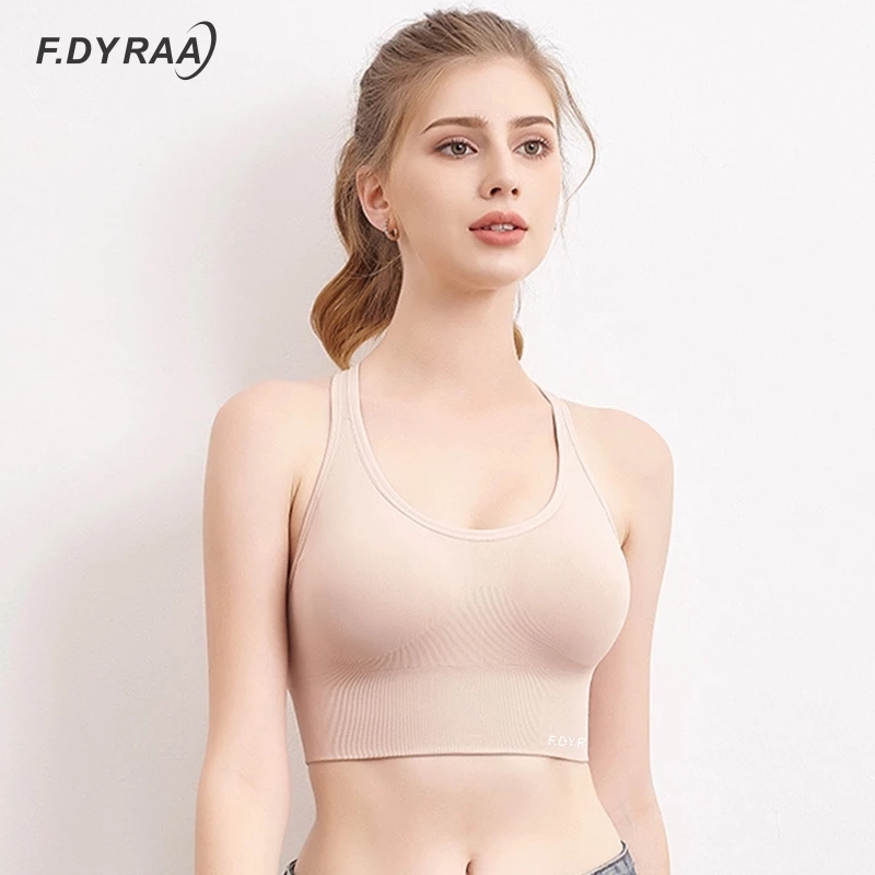 2021 High quality Women Sports Bra Push Up Crop Top Female Fitness Gym Bra Hollow Breathable Top Sexy  Sportswear