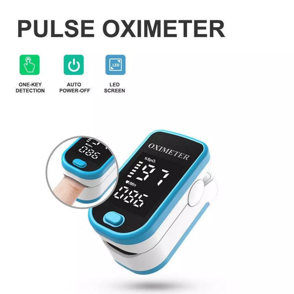2021 High quality Digital Finger Pulse Oximeter OLED Blood Oxygen Heart Rate Health Diagnostic Monitor Tool