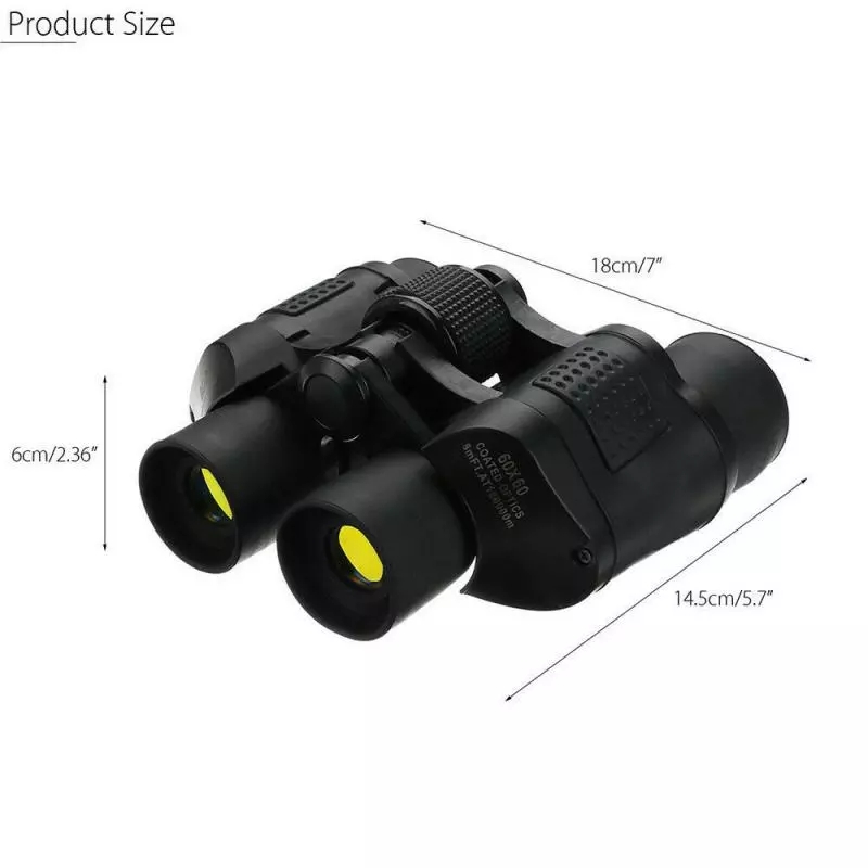 2021 High quality 60X60 Binoculars Night Vision Optical Telescope For Outdoor Hunting Traveling HD Telescope