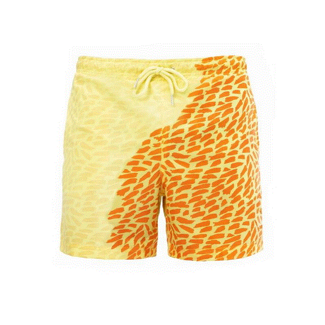 2021 High quality Beach Shorts Men Magical Color Change Swimming Short Trunks Summer Swimsuit Swimwear Shorts