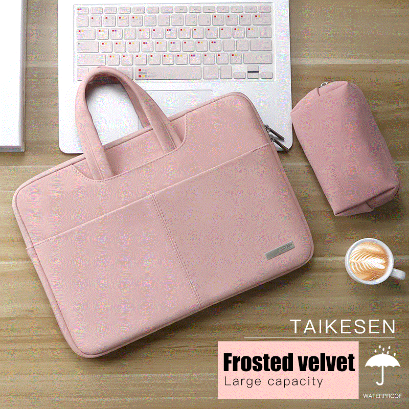 2021 High quality Laptop Bag  Waterproof Notebook Bag Sleeve For Macbook Air Pro 13 15 Computer Shoulder Handbag