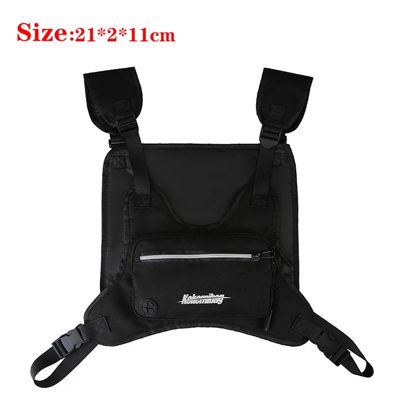 2021 High quality Chest Pack Chest Rig Bag Hip Hop Streetwear Women Waist Packs Adjustable