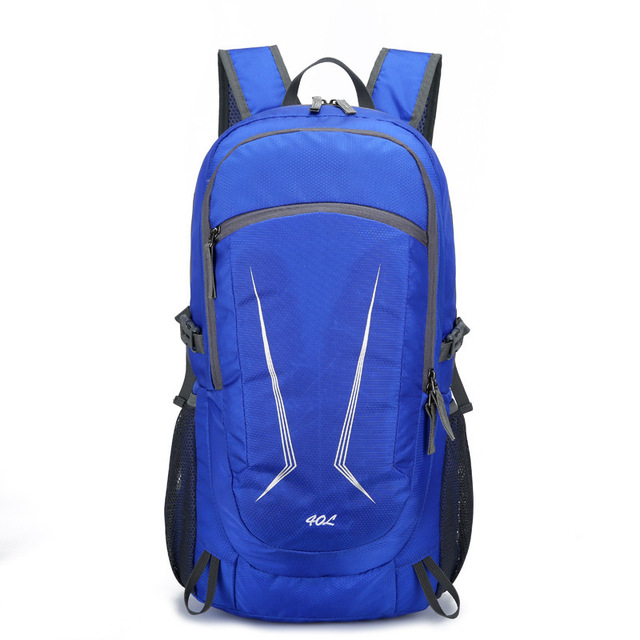 40L Climbing Bag Nylon Material Waterproof 6 Color Outdoor Sports Lightweight Travel Backpack
