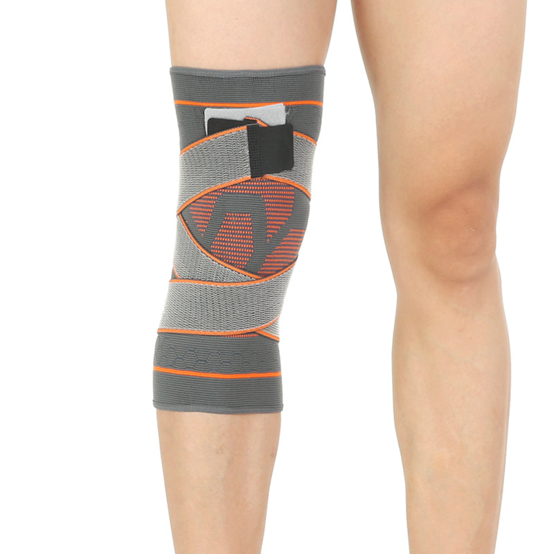 2021 High quality bandage knee brace basketball hiking cycling knee support professional protective sports knee pads