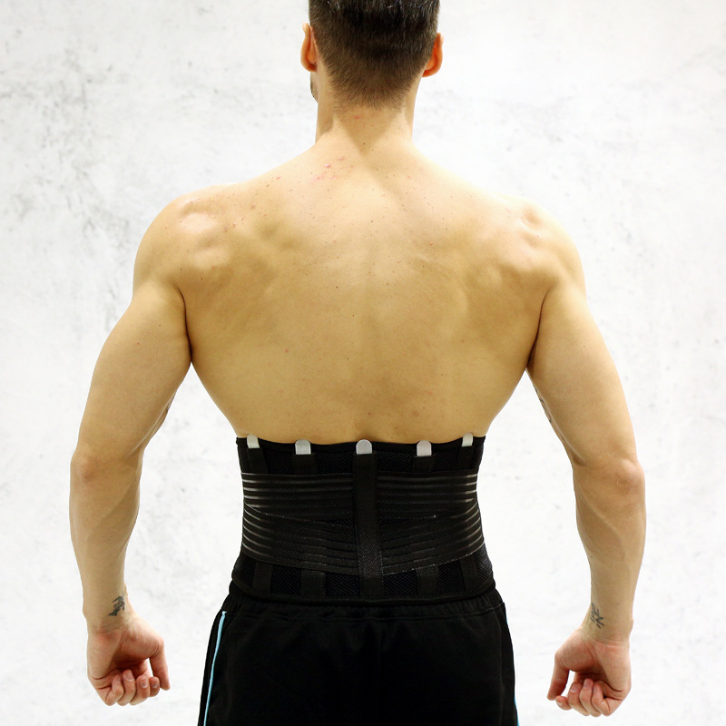 2021 High quality Elastic Waist Support Lumbar Corset Belt Breathable Lumbar Brace Support Recovery Belts