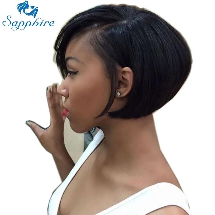 2021 High quality Short Wigs Pixie Cut Wig Straight Hair Wigs For Women