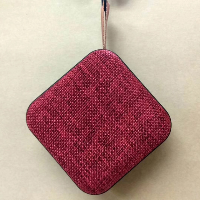 2021 High quality Cloth bluetooth speaker large volume outdoor portable mini wireless card subwoofer small stereo