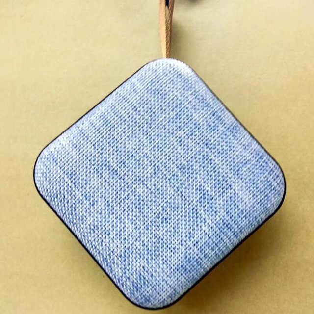 2021 High quality Cloth bluetooth speaker large volume outdoor portable mini wireless card subwoofer small stereo