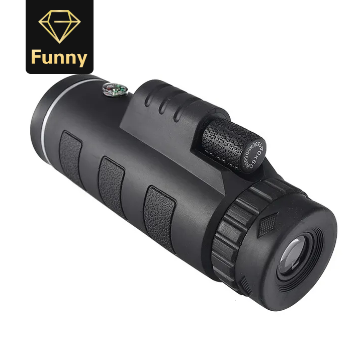 2021 High quality Telescope Monocular Light Night Vision Binoculars Military Telescope with Smart Phone Holder