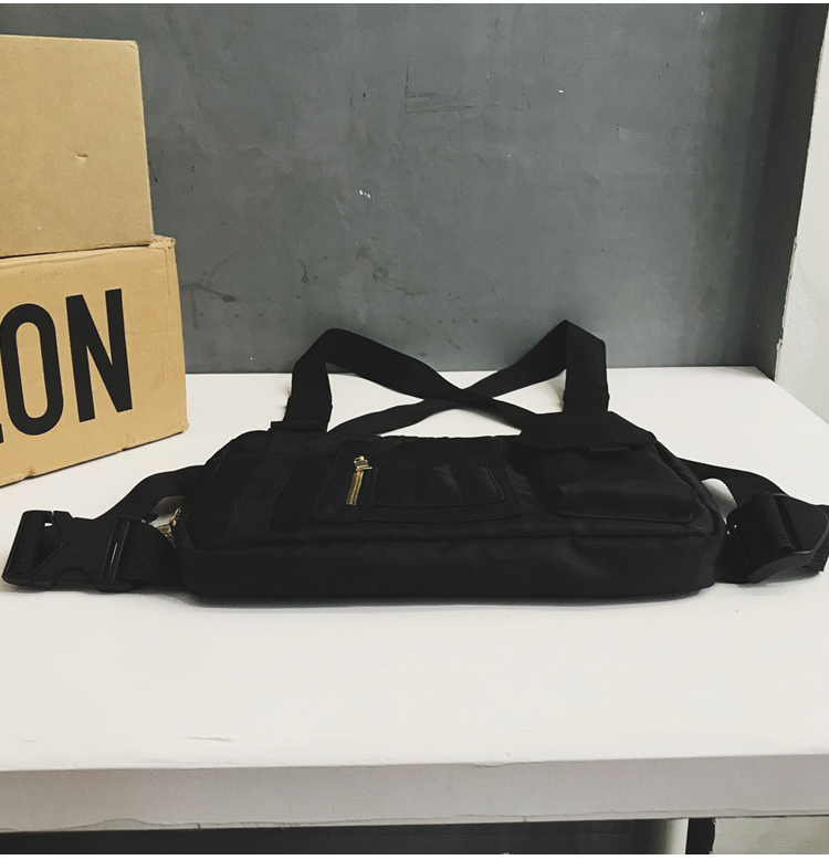 2021 High quality Three Pockets Large Space Chest Rig Multifunction Nylon Chest Bag For Men Fashion Chest Utility Bags