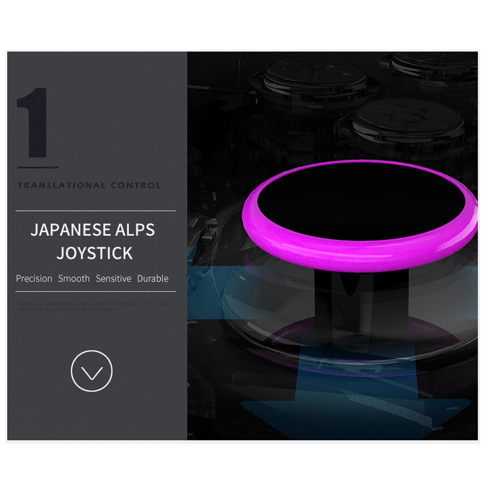 2021 High quality Mobile Game Controller Clickable Gamepad Analog Joystick with Type-C Port Fast Charging for Android