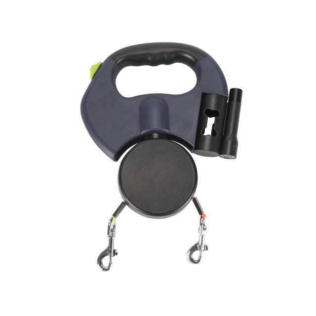 2021 High quality 360 Degree Double Head Traction Rope Dog Universal Automatic Retractable Outdoor Solid Supply 3 M