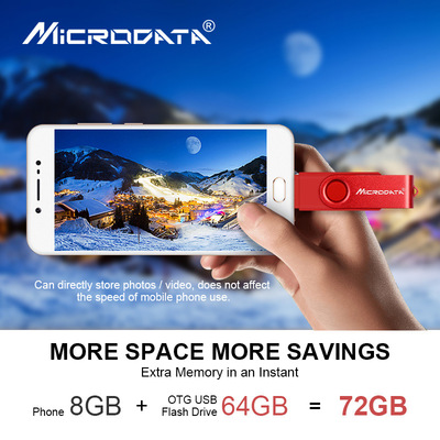 2021 High quality New USB 2.0 USB Flash Drive OTG flash drive 128GB 64GB 32GB USB Stick 2 in 1 Computer cell phone USB