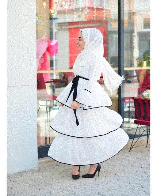 2021 High quality Women Dress Ruffles Fashion Full Sleeve Casual New Ladies  Long Maxi Dresses
