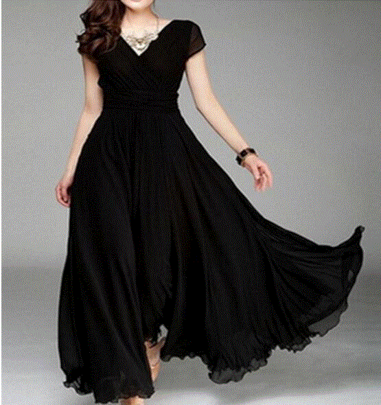 2021 High quality Summer Sexy Deep V-Neck Draped Maxi Dress Women Short Sleeve Party Dress Female Elegant Long dress