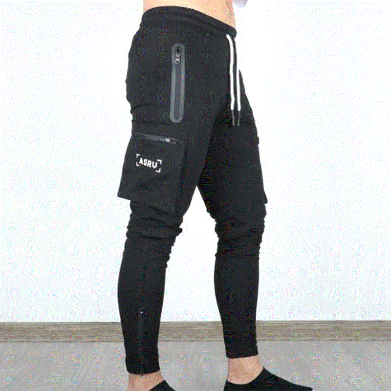 2021 High quality Pants Running Trousers Men Sport Pencil Pants Men Cotton Soft Bodybuilding Joggers Trousers