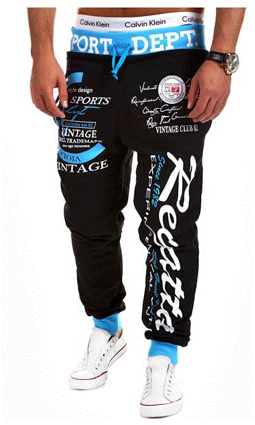 2021 High quality Men Jogger Tracksuit Pants Sport Gym Skinny Jogging Casual Baggy Trousers Sportwear Sweatpants