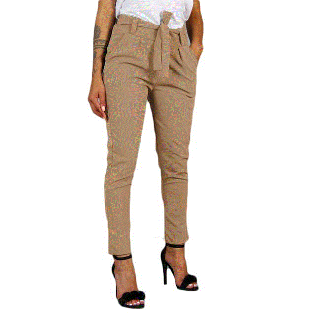 2021 High quality Women Trousers Trousers Women Cargo Pants Women Spodnie Pantalones  Pants Pantalon High Waist Pants