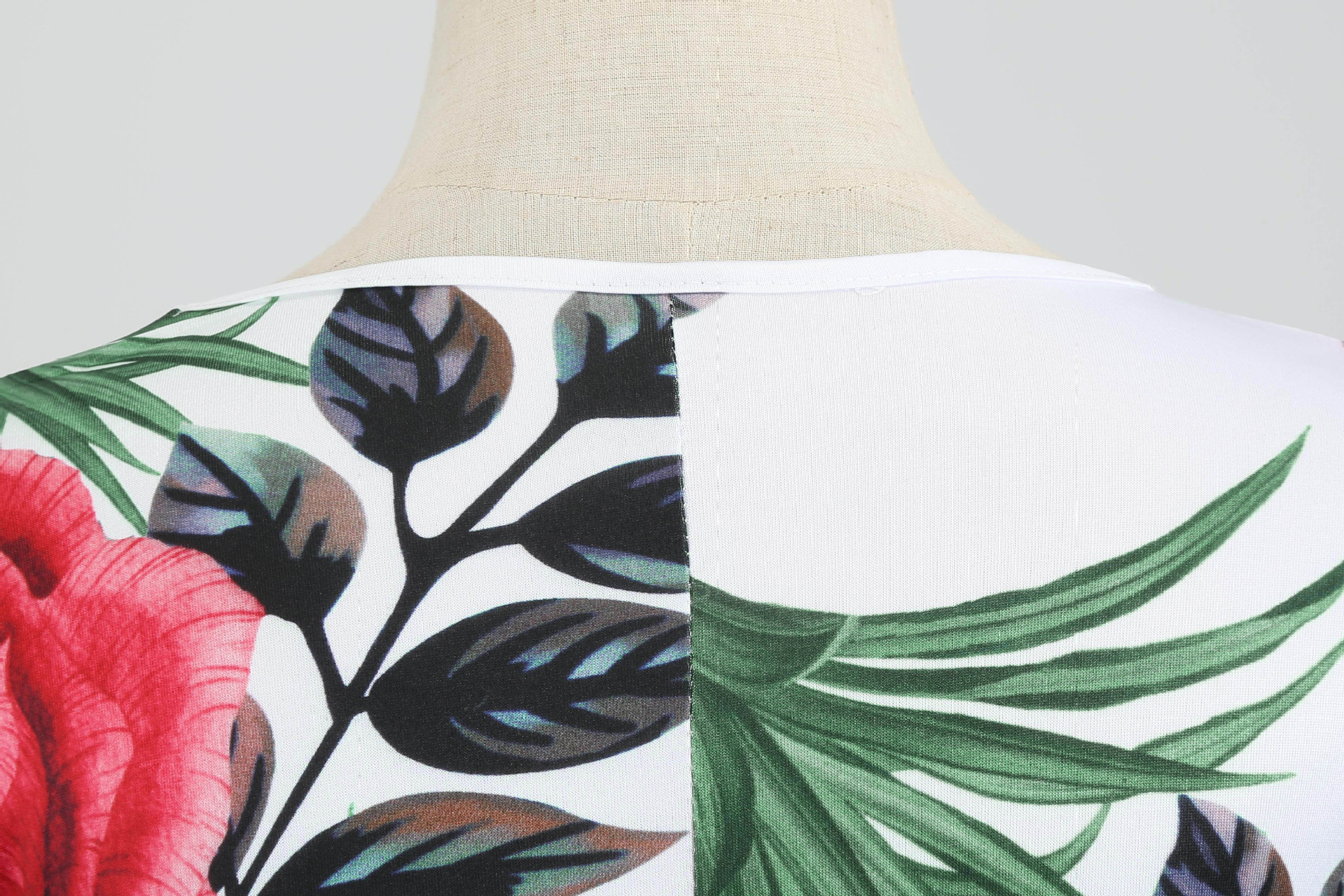 2021 High quality Elegant Spring Autumn Women Dress  Casual  Print Maxi Dresses Fashion Vestidos Dress Plus Size