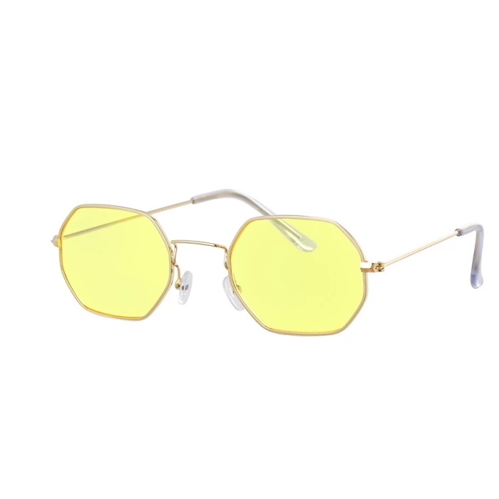 2021 High quality Yellow Sunglasses Women Retro Brand Designer Classic Sun Glasses For womenLuxury Ladies Sunglasses