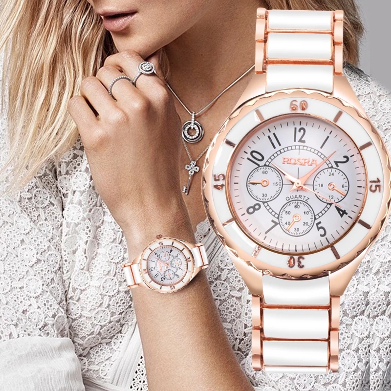 2021 High quality Women Watches Rose Gold Watch Full Steel Women's Watches For Women Clock Ladies Wrist Watch