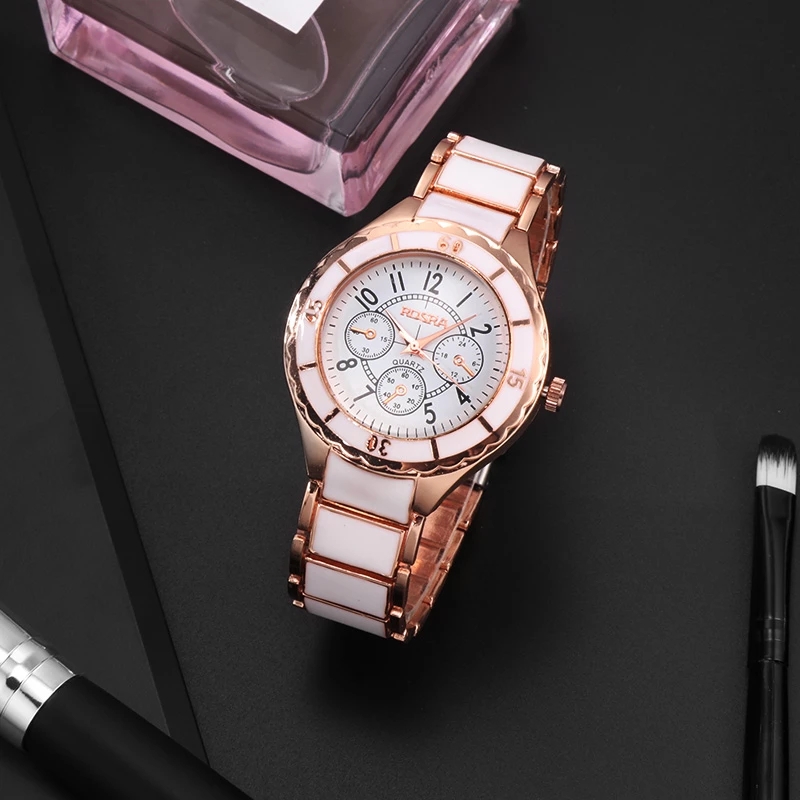 2021 High quality Women Watches Rose Gold Watch Full Steel Women's Watches For Women Clock Ladies Wrist Watch