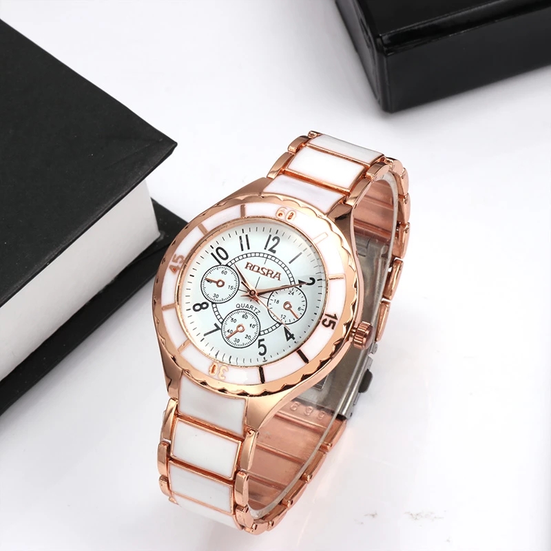 2021 High quality Women Watches Rose Gold Watch Full Steel Women's Watches For Women Clock Ladies Wrist Watch