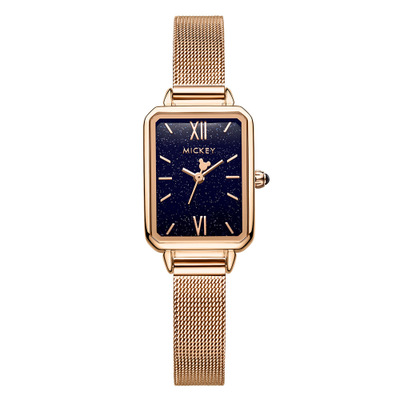 2021 High quality Women Watch Luxury Brand Fashion Casual Ladies Quartz Wristwatch Rose Gold Stainless Steel Mesh