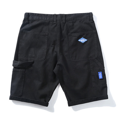 2021 High quality Summer New Tooling  Men's Straight Casual Green Fifth Pants